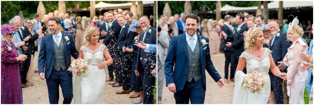 Confetti on tournerbury decking