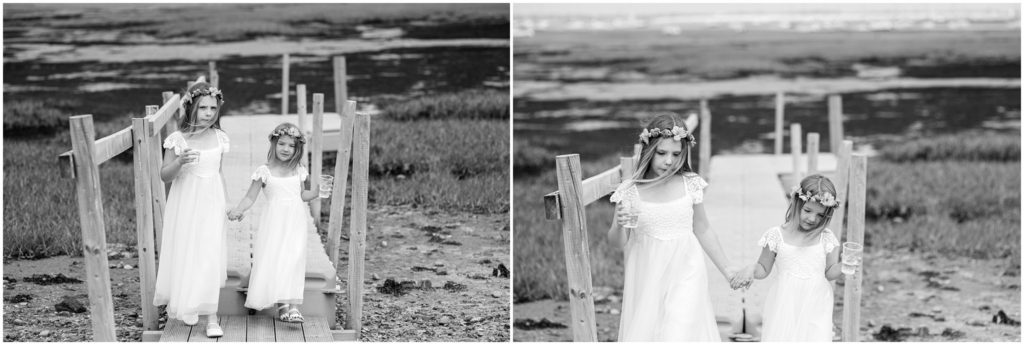 Flower girl at tournerbury