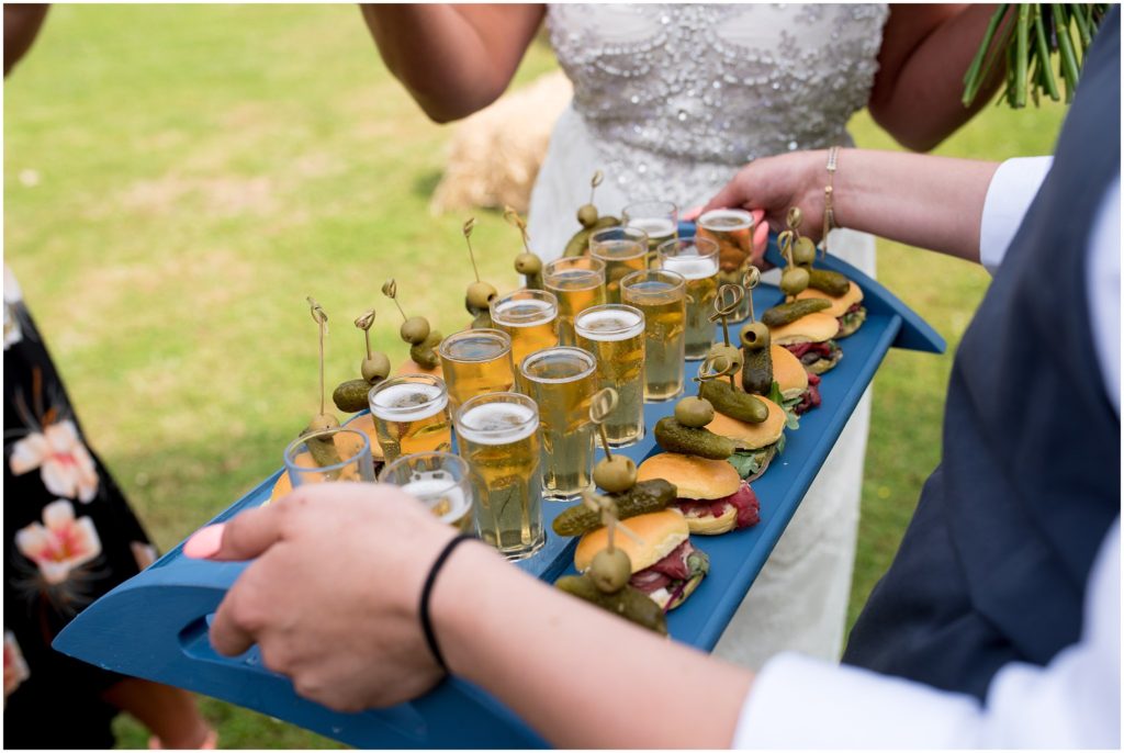 Canapes at Tournerbury