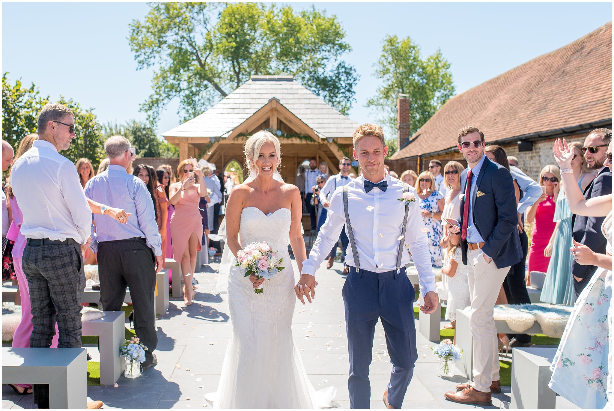Southend Barns Outdoor Wedding | Sophie & James | Chichester Wedding Photographer