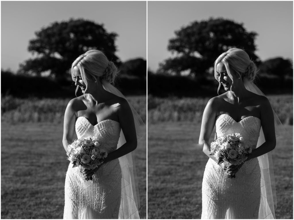 Beautiful bride at Southend Barns wedding venue