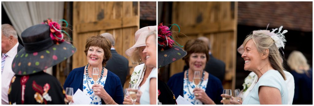 wedding guests