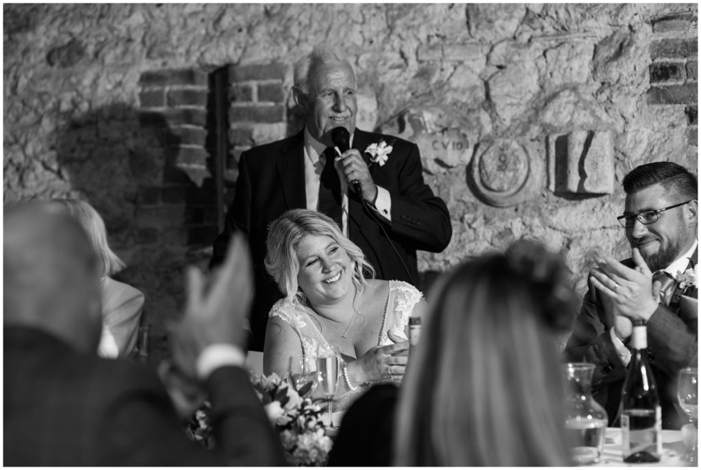 speeches at titchfield barn wedding