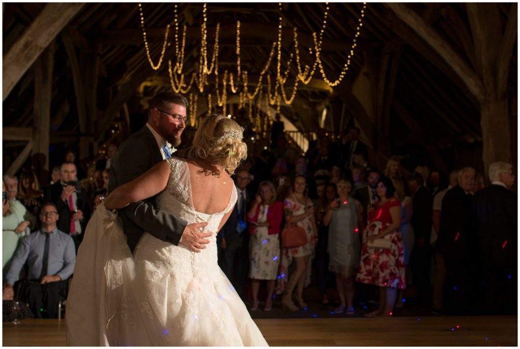 First dance at titchfield barn