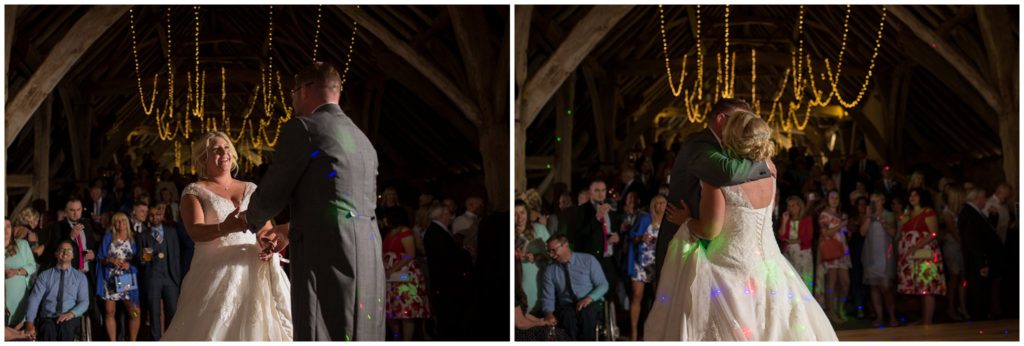 First dance at titchfield barn