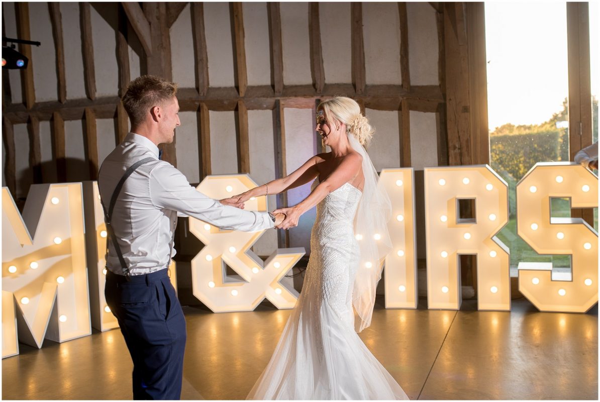Southend Barns first dance